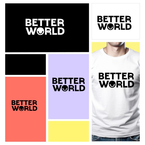 Impactful logo with the title 'Better World'