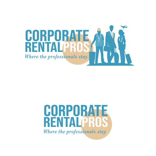 Court logo with the title 'real estate travel logo'