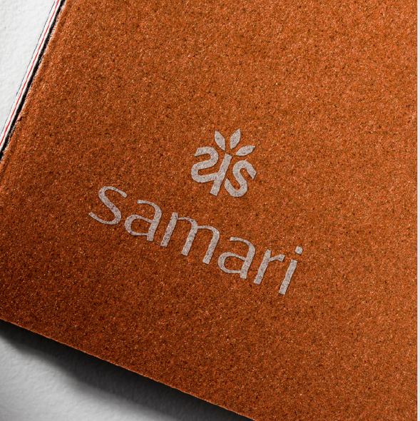 Ss logo with the title 'samari'