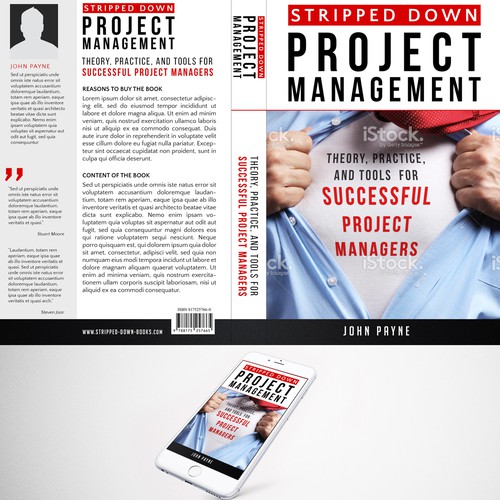 Management book cover with the title 'Project Management'