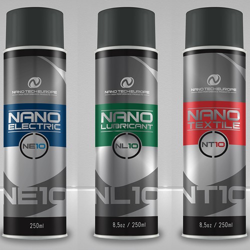 Brand label with the title 'Diseño de etiqueta Producto'