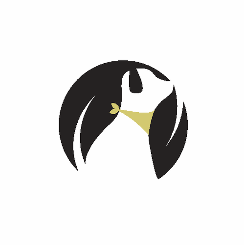 Ecommerce logo with the title 'Logo For Dog Product'