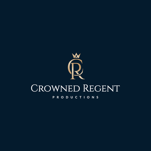 Mature design with the title 'Crowned Regent Productions'