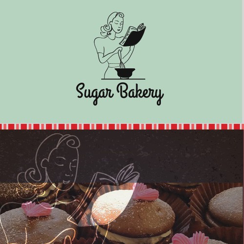 Caramel logo with the title 'Sugar Bakery'