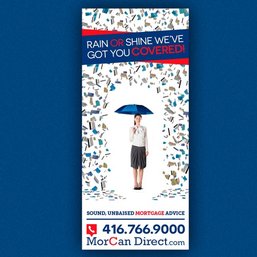 Ad design with the title 'Mortgage Business'