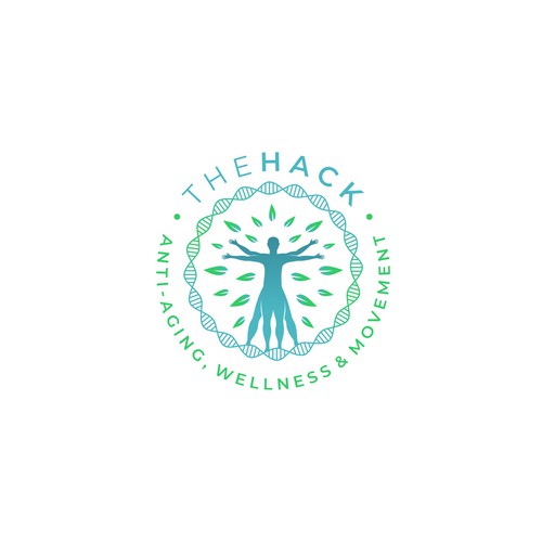 Esthetician logo with the title 'The Hack Logo'
