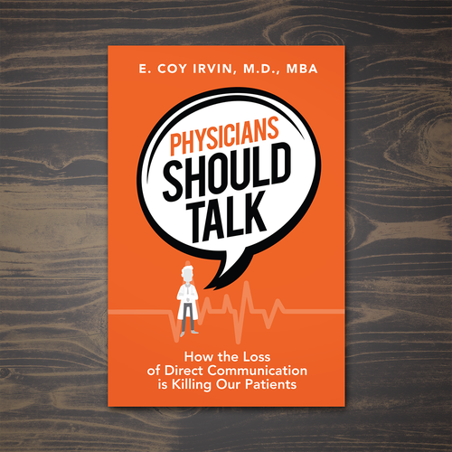 Doctor design with the title 'Physicians Should Talk'