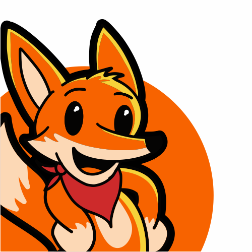 Entertainment logo with the title 'Fuchsbau'