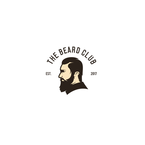 Man brand with the title 'The Beard Club'