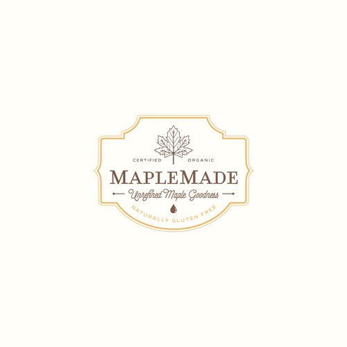Maple design with the title 'Logo design for Maple Made'