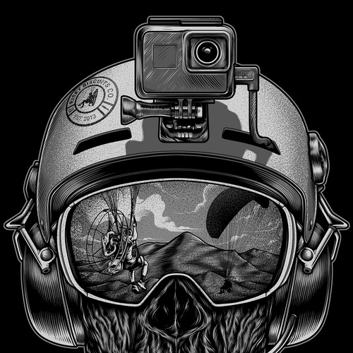 T-shirt with the title 'RISKY BISCUIT CO'