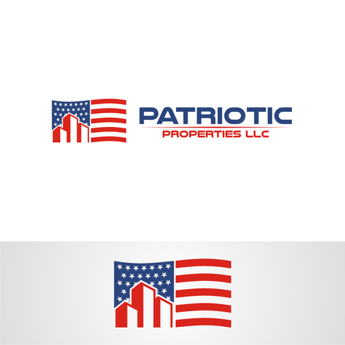 United states air force logo with the title 'PATRIOTIC PROPERTIES LLC LOGO'