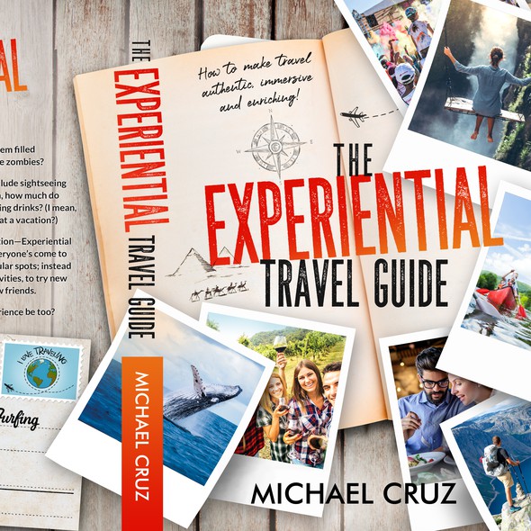 Journal book cover with the title 'The Experiential Travel Guide'