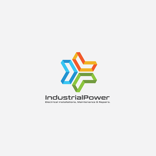 Industrial brand with the title 'Industrial'