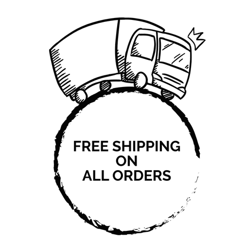 Line illustration with the title 'Line Illustration - Free Shipping'