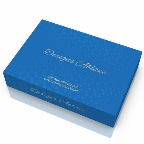 Unique packaging with the title 'Need new product packaging design'