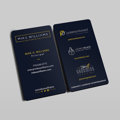 BUSINESS CARD DESIGN for MIKE WILLIAMS