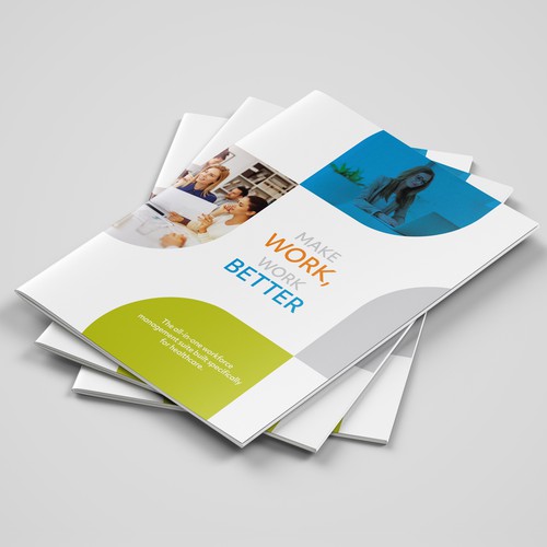 Hospital design with the title 'SmartLinx's new product booklet'