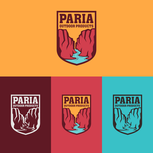 Gear design with the title 'Outdoor'