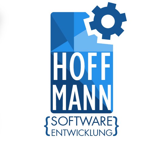 Developer logo with the title 'Logo  Software development'