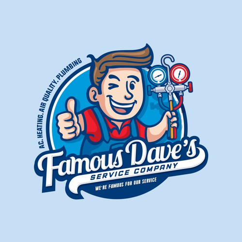 Sketch brand with the title 'Famous Daves'