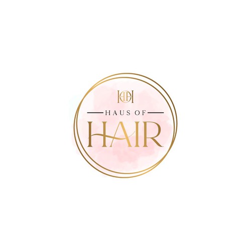 Serif logo with the title 'Haus of Hair'