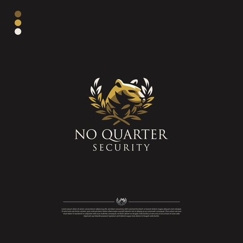 Private logo with the title 'No Quarter Security'