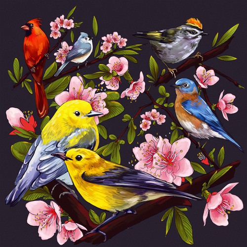 Designer artwork with the title 'wall mural'