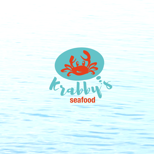 Seafood logo with the title 'Logo for a seafood restaurant'