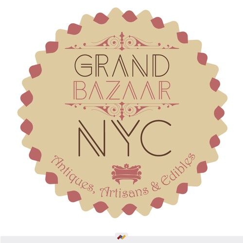 New York logo with the title 'circular logo '