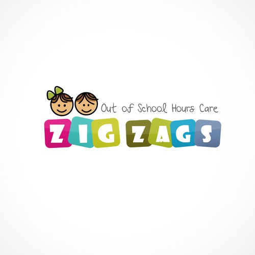 Preschool logo with the title 'Child school Logo'