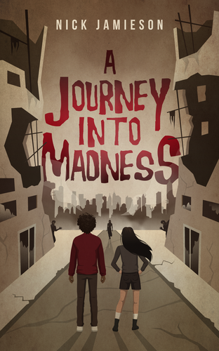 Clear design with the title 'Book cover design'