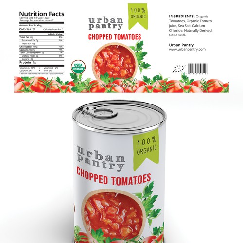 White background design with the title 'Tomatoes time label'