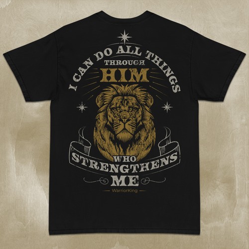 Christian t-shirt with the title 'T-Shirt design'