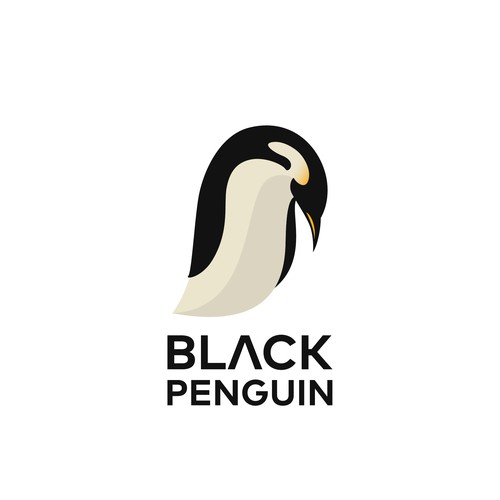 Fly design with the title 'Black Penguin Logo'