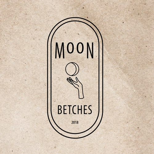 Mystical logo with the title 'Moon Betches '