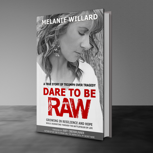 Raw design with the title 'book cover'