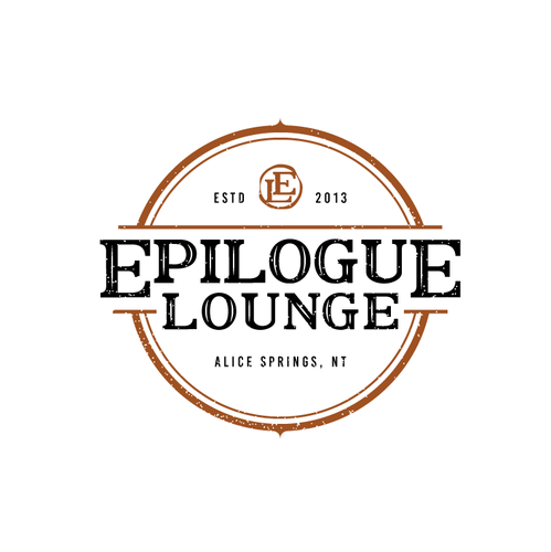 Nightclub design with the title 'Australian Hipster Bar & Restaurant New Logo Design'