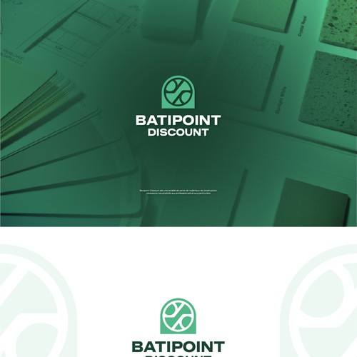 Corporate brand with the title 'Batipoint Discount Logo'
