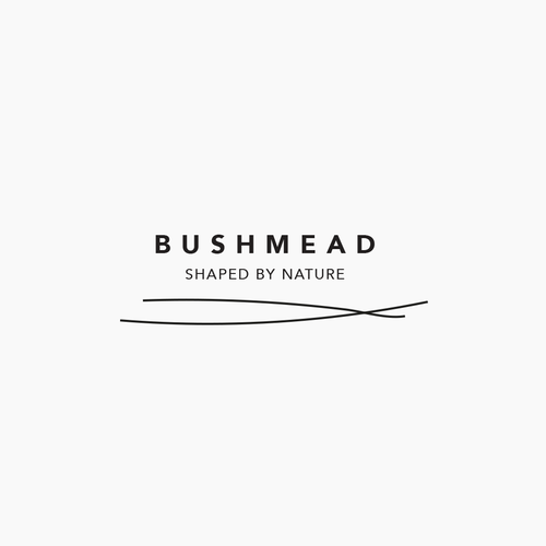 Brush logo with the title 'Logodesign for Bushmead'