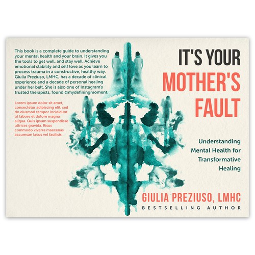 Psychology book cover with the title 'It's Your Mother's Fault'