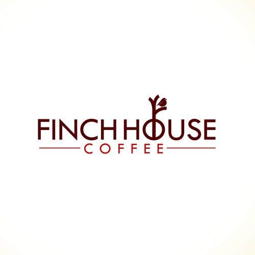 Retail brand with the title 'Finch House coffee brand logo design contest'