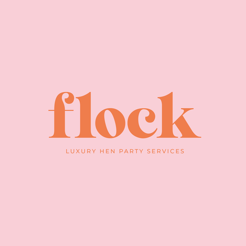 Colorful logo with the title 'Design a logo for women's modern party planning service'
