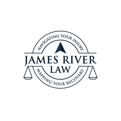 Attorney brand with the title 'JAMES RIVER LAW LOGO'