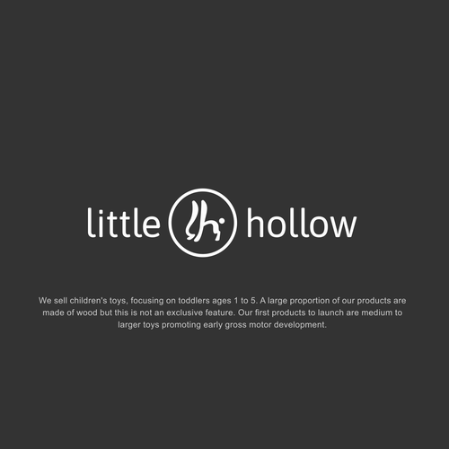 Acronym logo with the title 'A logo for a toddler toy brand'