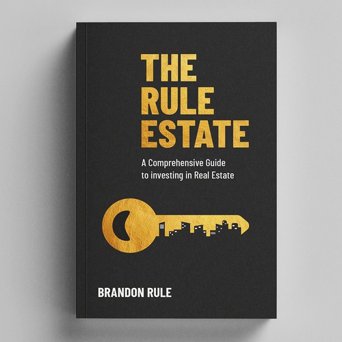 Black book cover with the title 'The Rule Estate '