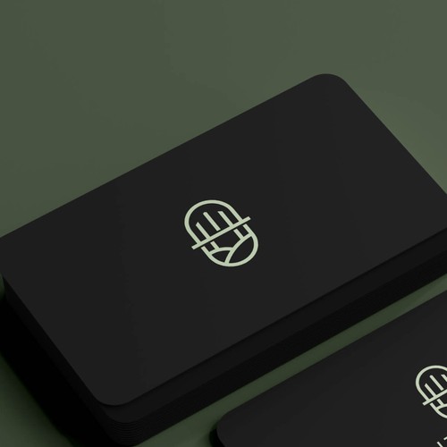 Gardening logo with the title 'OH letters for outdoor logo concept'