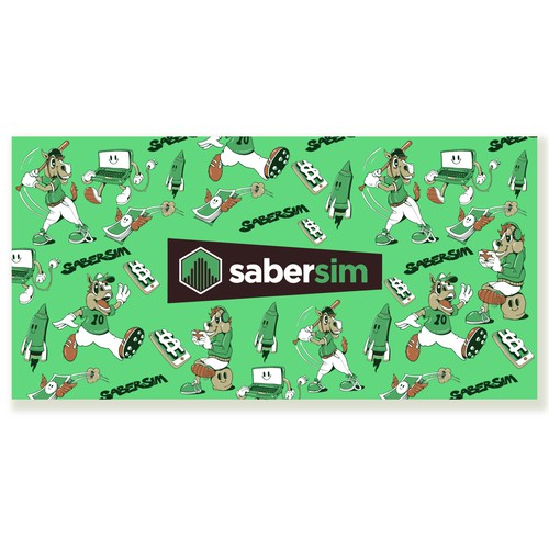 Horse artwork with the title 'smart horse'