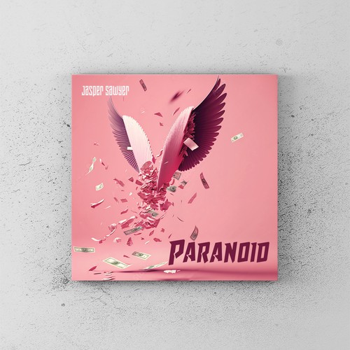 DVD cover design with the title 'Paranoid '