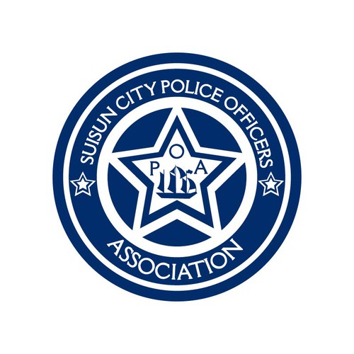 Police logo with the title 'Suisun City Police Officers Association (POA) needs a new logo'